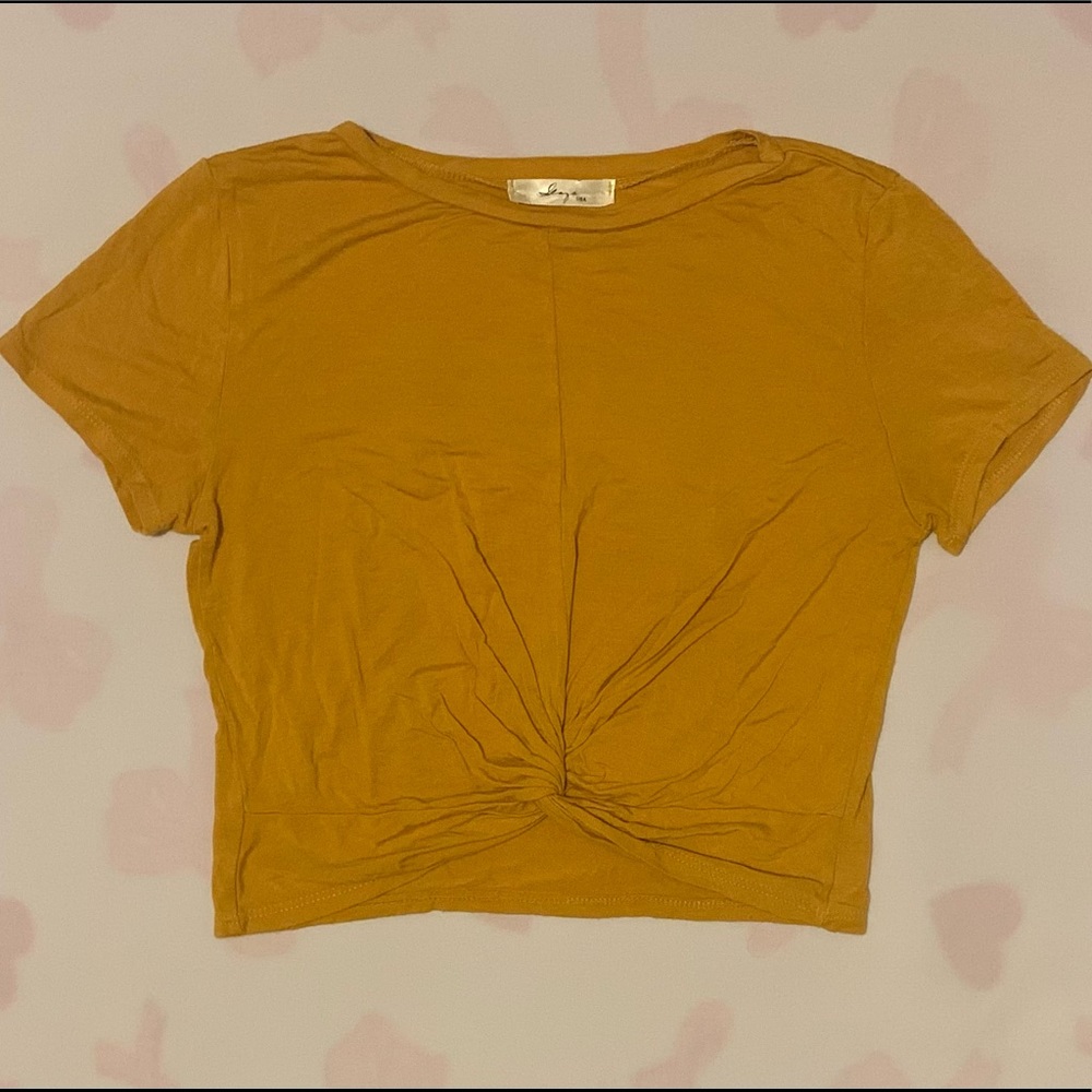 Mustard Yellow Blouse